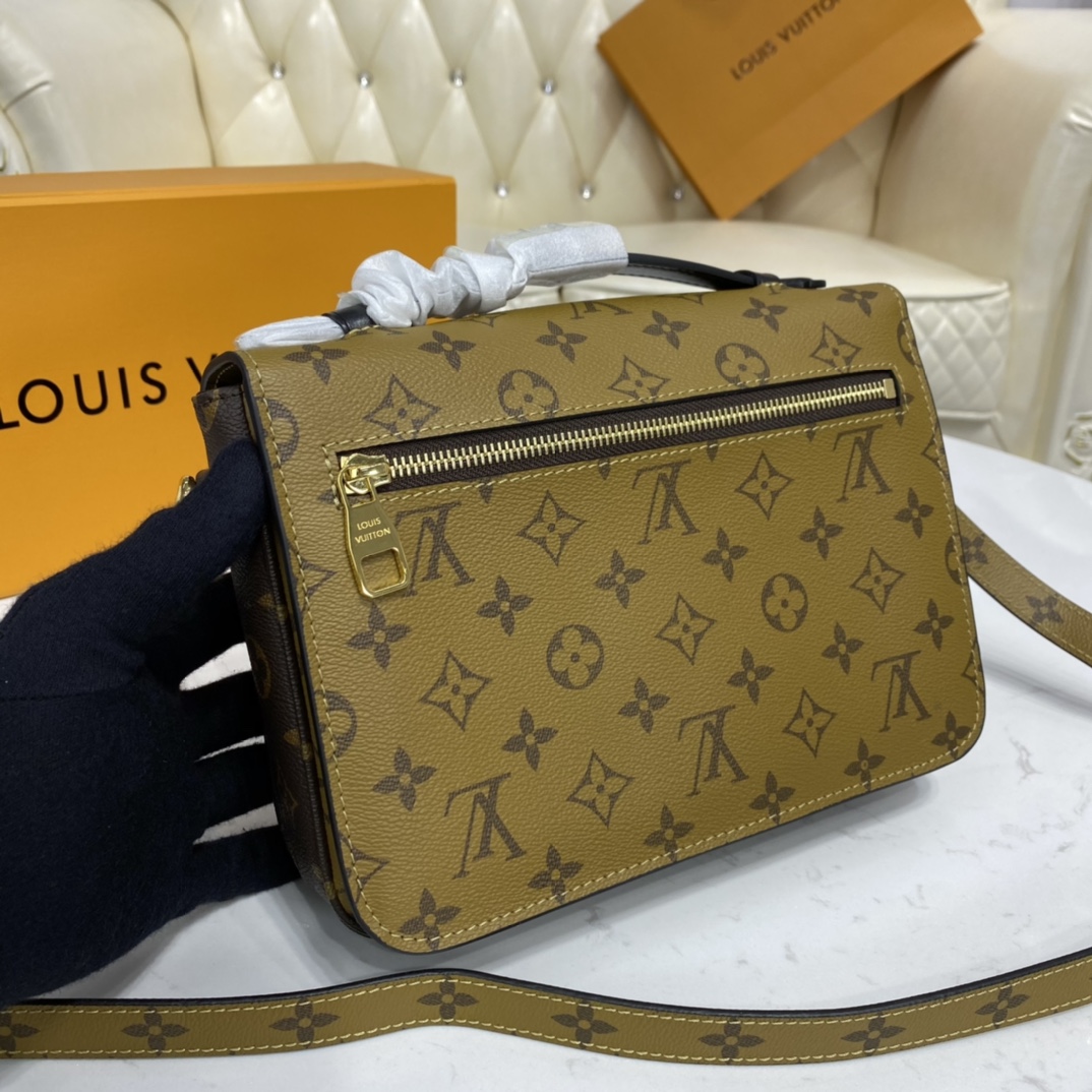 Louis Vuitton POCHETTE METIS Handbag Monogram Reverse M44876 